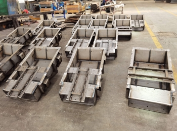 振动机械设备钢结构部件焊接